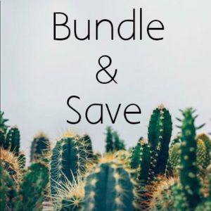 Bundle and save! Read below...